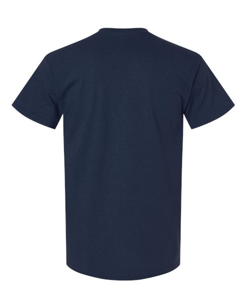 Gildan 2300 Unisex Ultra Cotton® Pocket T-Shirt - Navy - back