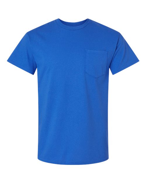 Gildan 2300 Unisex Ultra Cotton® Pocket T-Shirt - Royal - front