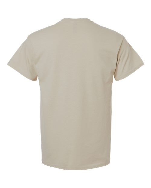 Gildan 2300 Unisex Ultra Cotton® Pocket T-Shirt - Sand - back