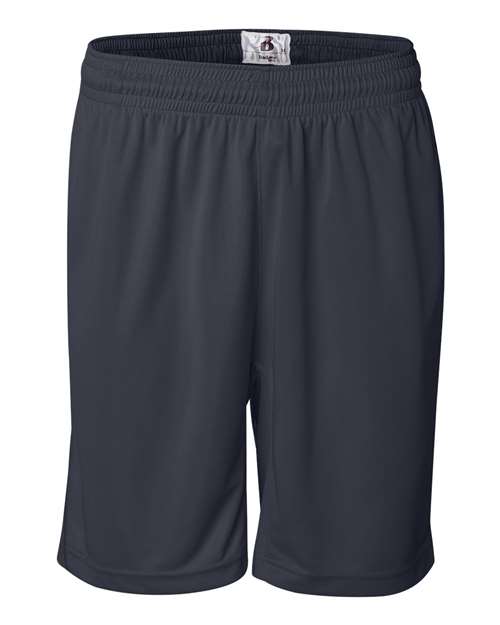 Badger 4110 Men's BT5 9" Inseam Trainer Shorts - Navy - front