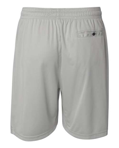 Badger 4110 Men's BT5 9" Inseam Trainer Shorts - Silver - back