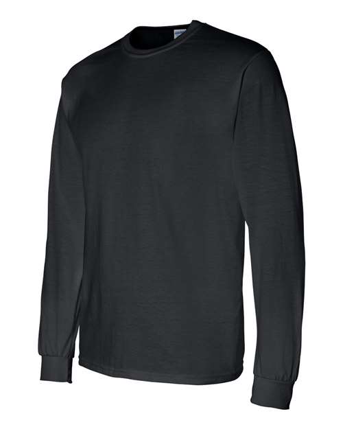 Gildan 8400 Unisex DryBlend® 50/50 Long Sleeve T-Shirt - Black - side