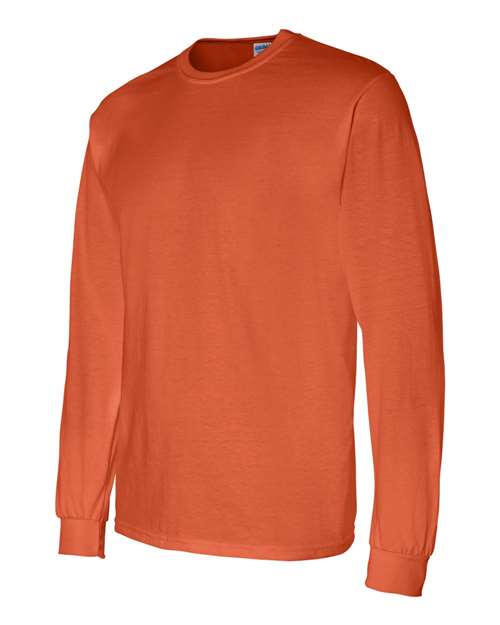 Gildan 8400 Unisex DryBlend® 50/50 Long Sleeve T-Shirt - Orange - side