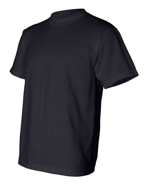 Bayside 1701 Unisex USA-Made 50/50 T-Shirt - Navy - side