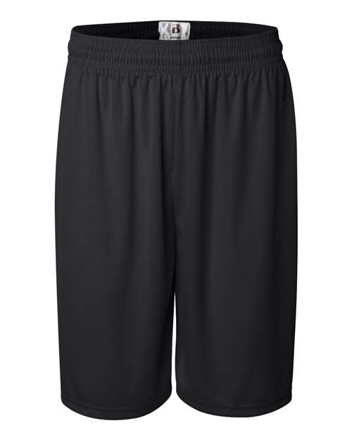 Badger 4109 Men's B-Core 9" Shorts - Black - front