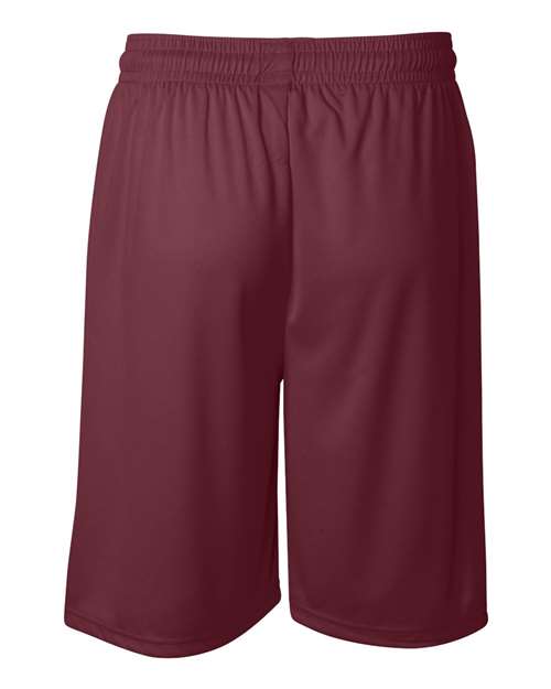 Badger 4109 Men's B-Core 9" Shorts - Cardinal - back