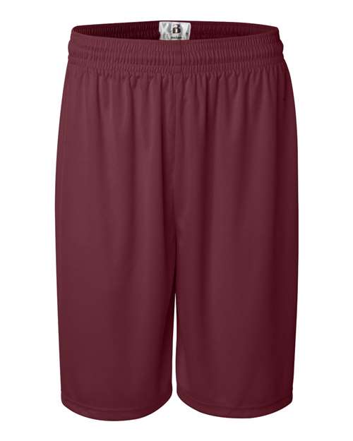 Badger 4109 Men's B-Core 9" Shorts - Cardinal - front