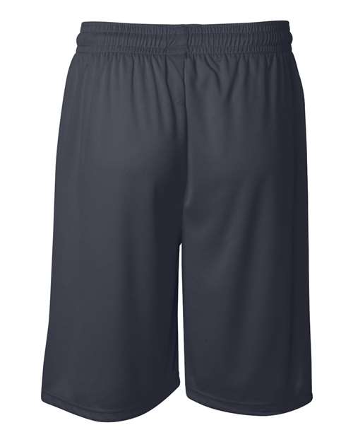 Badger 4109 Men's B-Core 9" Shorts - Navy - back
