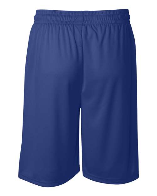 Badger 4109 Men's B-Core 9" Shorts - Royal - back
