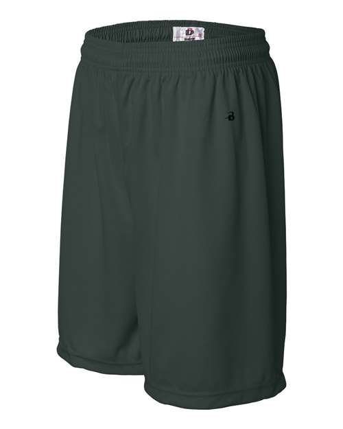 Badger 4107 Men's B-Core 7" Shorts - Forest - side
