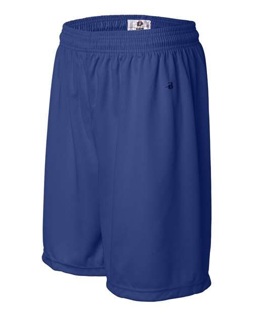 Badger 4107 Men's B-Core 7" Shorts - Royal - side