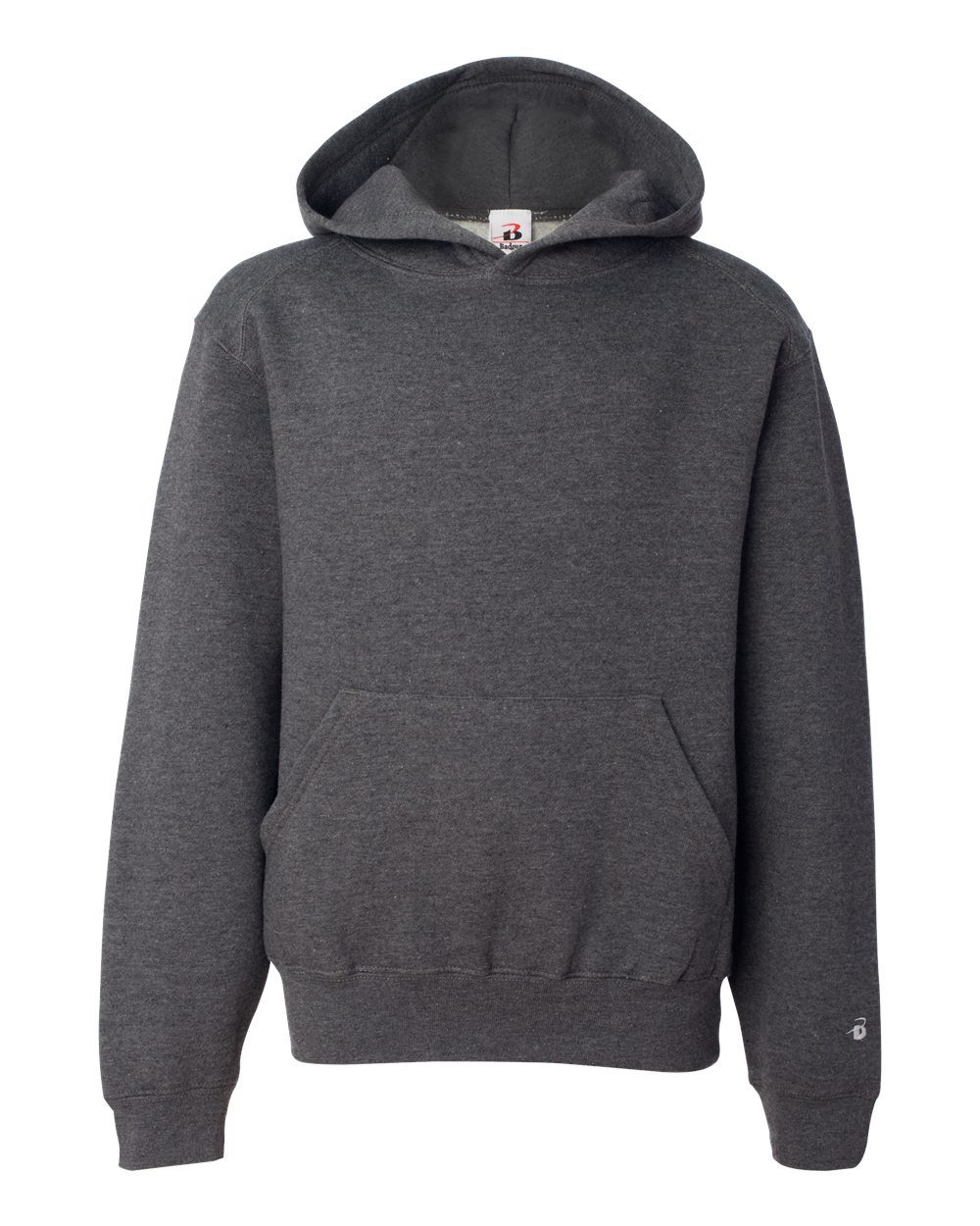 Badger 2254 Youth Hooded Sweatshirt - style