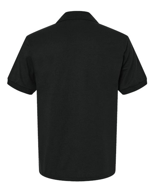 Gildan 8800 Unisex DryBlend® Polo - Black - back