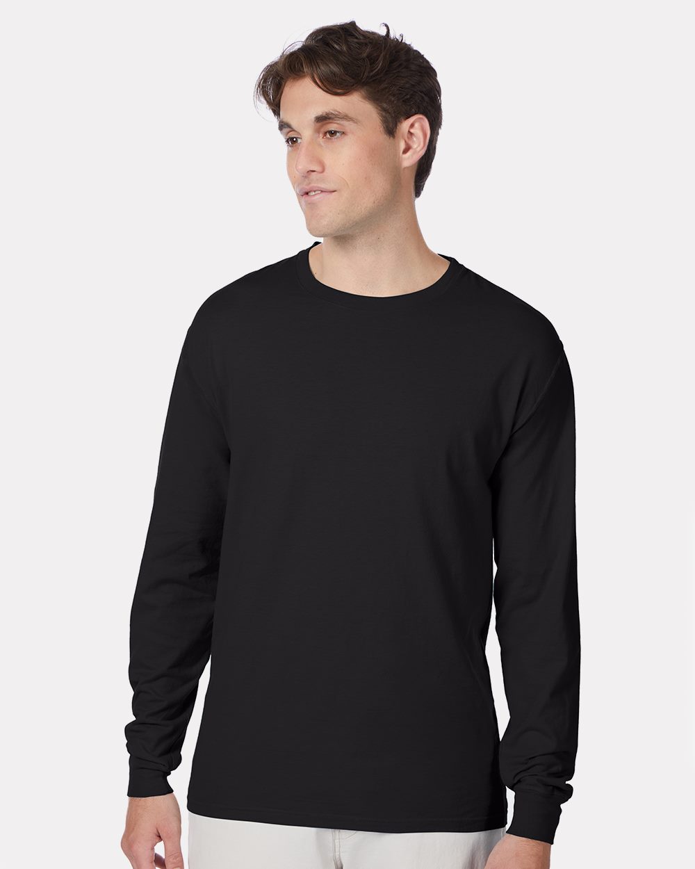 Hanes 5186 Unisex Beefy-T® Long Sleeve T-Shirt - style