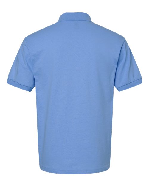 Gildan 8800 Unisex DryBlend® Polo - Carolina Blue - back