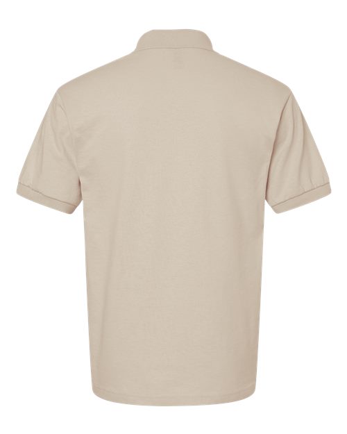 Gildan 8800 Unisex DryBlend® Polo - Sand - back