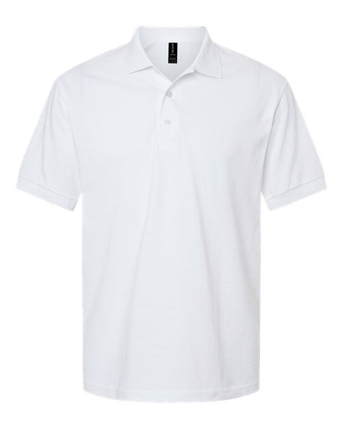 Gildan 8800 Unisex DryBlend® Polo - White - front