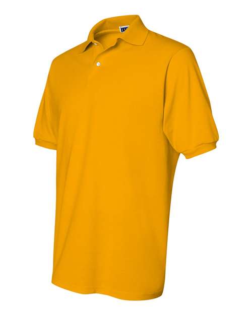 JERZEES 437MSR Men's SpotShield® 50/50 Polo - Gold - side
