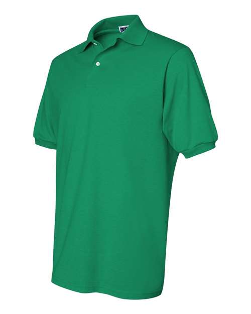 JERZEES 437MSR Men's SpotShield® 50/50 Polo - Kelly - side