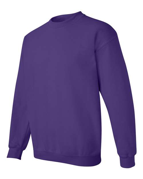 Gildan 18000 Unisex Heavy Blend™ Crewneck Sweatshirt - Purple - side