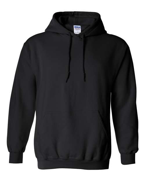 Gildan 18500 Unisex Heavy Blend™ Hooded Sweatshirt - Black - front