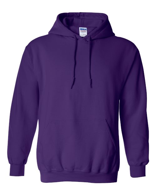 Gildan 18500 Unisex Heavy Blend™ Hooded Sweatshirt - Purple - front
