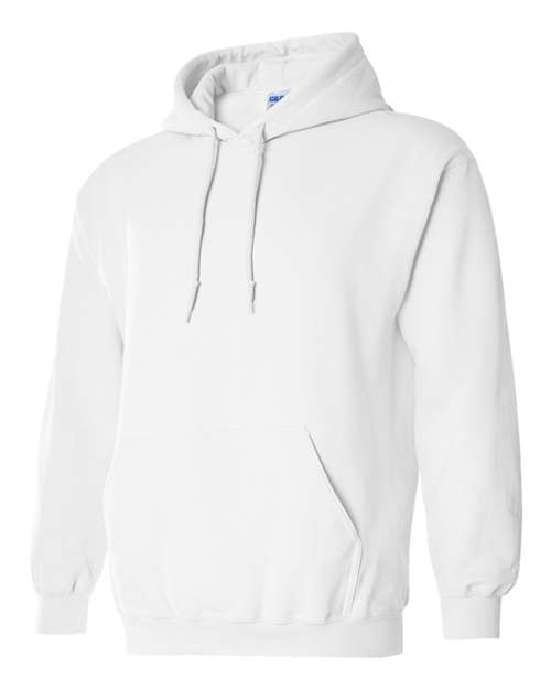 Gildan 18500 Unisex Heavy Blend™ Hooded Sweatshirt - White - side