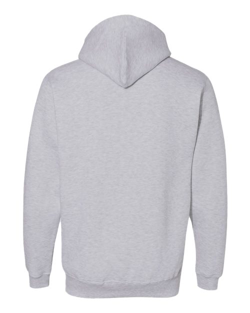 J. America 8824 Men's Premium Hooded Sweatshirt - Oxford - back
