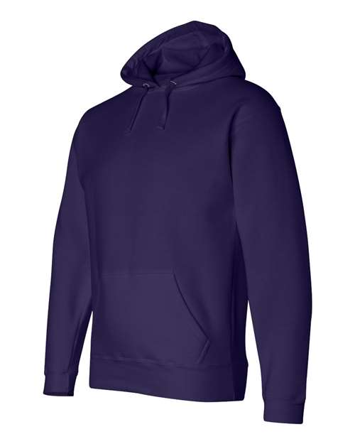 J. America 8824 Men's Premium Hooded Sweatshirt - Purple - side