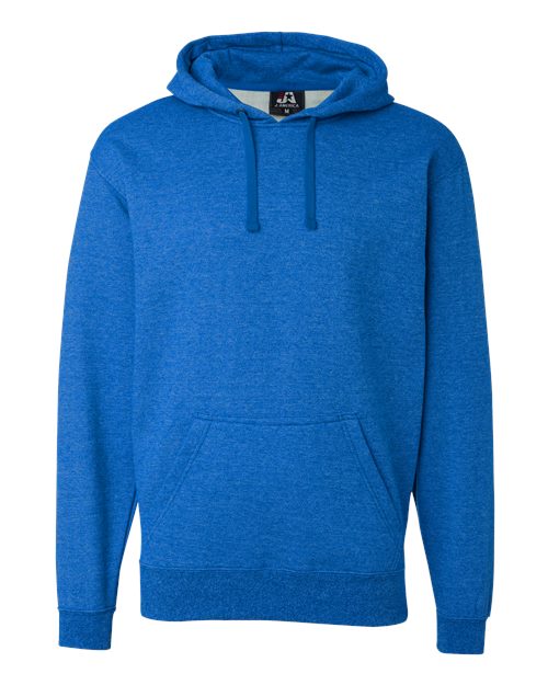J. America 8824 Men's Premium Hooded Sweatshirt - Royal - front