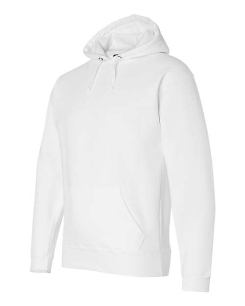 J. America 8824 Men's Premium Hooded Sweatshirt - White - side