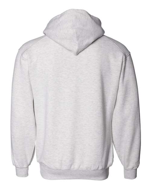 Badger 1254 Unisex Hooded Sweatshirt - Ash - back