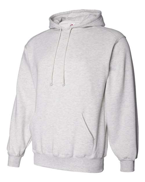 Badger 1254 Unisex Hooded Sweatshirt - Ash - side