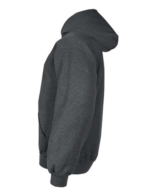 Badger 1254 Unisex Hooded Sweatshirt - Charcoal - side