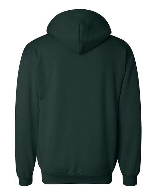 Badger 1254 Unisex Hooded Sweatshirt - Forest - back