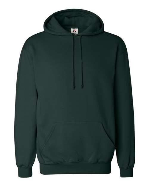 Badger 1254 Unisex Hooded Sweatshirt - Forest - front