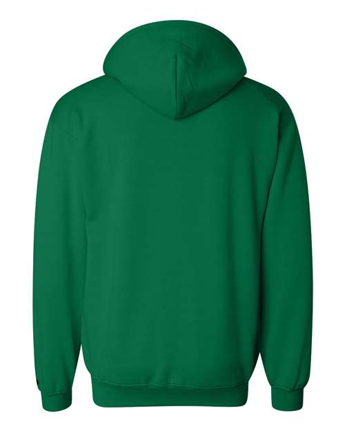 Badger 1254 Unisex Hooded Sweatshirt - Kelly - back