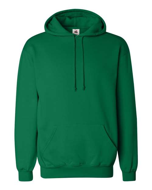Badger 1254 Unisex Hooded Sweatshirt - Kelly - front