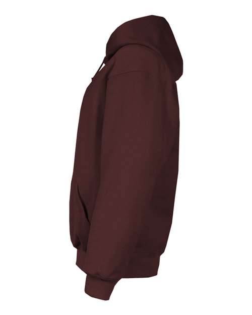Badger 1254 Unisex Hooded Sweatshirt - Maroon - side