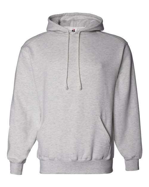 Badger 1254 Unisex Hooded Sweatshirt - Oxford - front