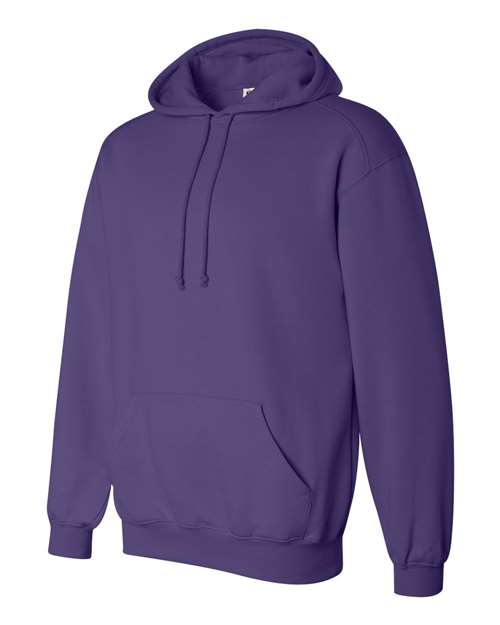 Badger 1254 Unisex Hooded Sweatshirt - Purple - side