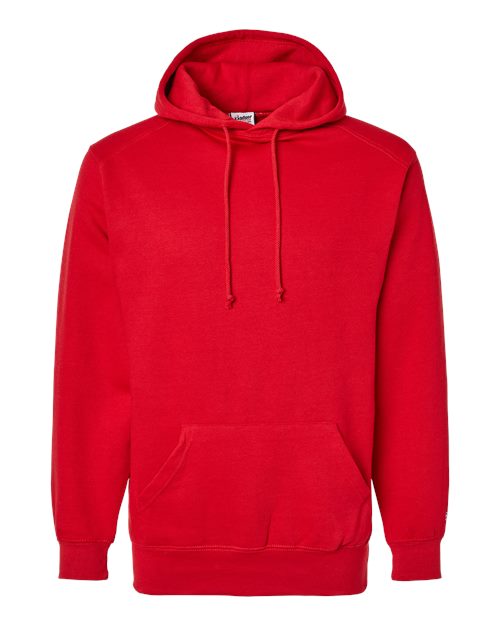 Badger 1254 Unisex Hooded Sweatshirt - Red - front