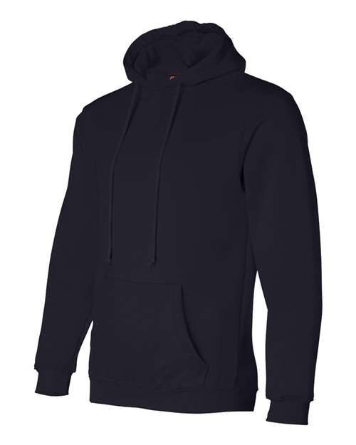 Bayside 960 Unisex USA-Made Hooded Sweatshirt - Navy - side