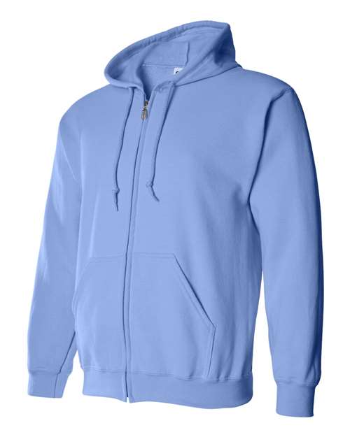 Gildan 18600 Unisex Heavy Blend™ Full-Zip Hooded Sweatshirt - Carolina Blue - side