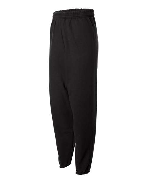 Hanes P650 Unisex EcoSmart® Sweatpants - Black - side