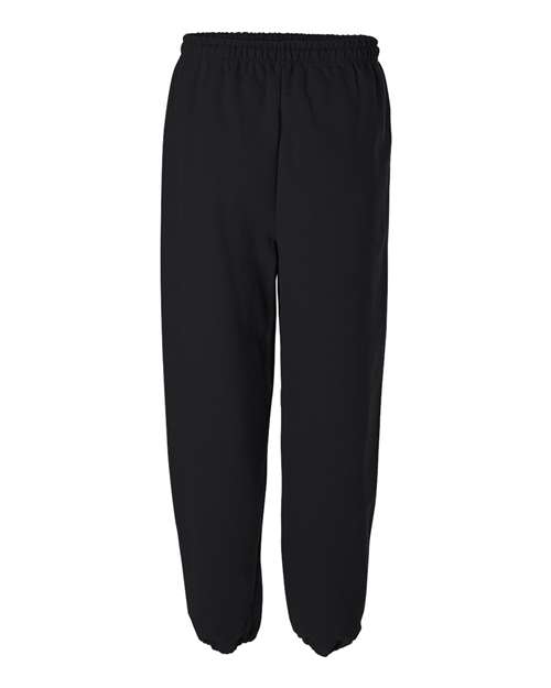 Gildan 18200 Unisex Heavy Blend™ Sweatpants - Black - back