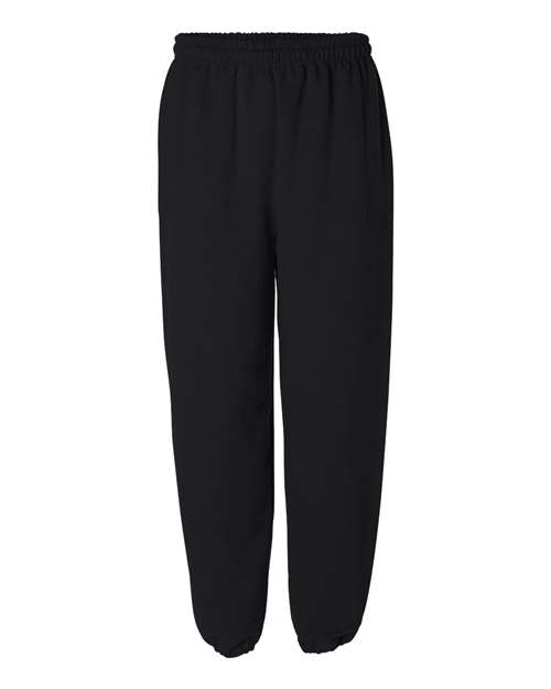 Gildan 18200 Unisex Heavy Blend™ Sweatpants - Black - front