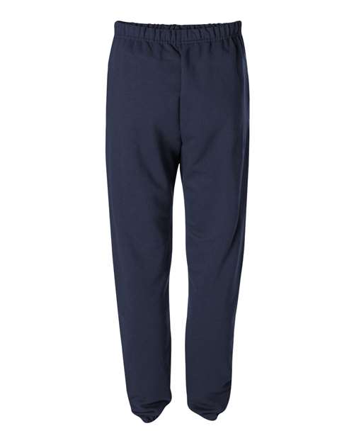 JERZEES 4850MR Unisex Super Sweats NuBlend® Sweatpants with Pockets - J. Navy - back