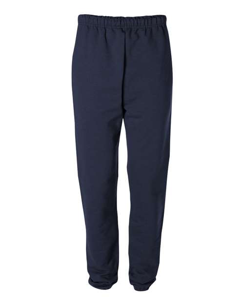 JERZEES 4850MR Unisex Super Sweats NuBlend® Sweatpants with Pockets - J. Navy - front