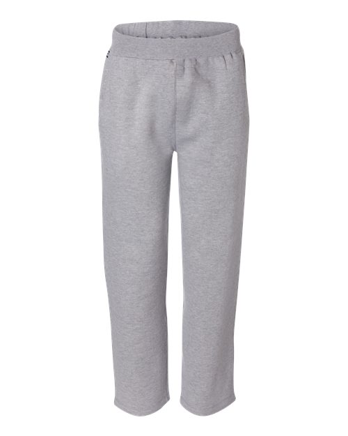 J. America 8992 Men's Premium Open-Bottom Sweatpants - Oxford - front